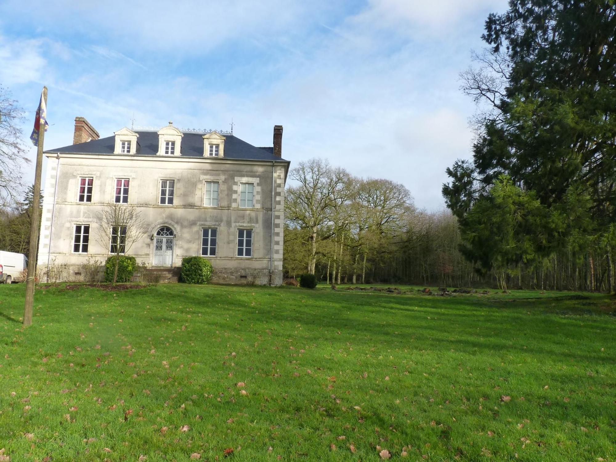 Chateau De Craon Comblessac Zewnętrze zdjęcie